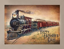 View Father's Day Card Train