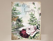 View Sympathy Card French Cottage