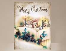 View Vintage Choir Christmas Card