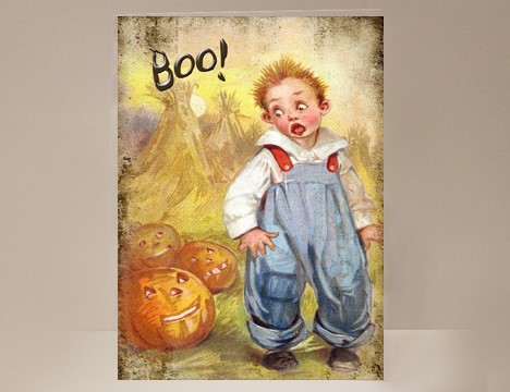 Halloween Boy Card  |  Yesterday's Best