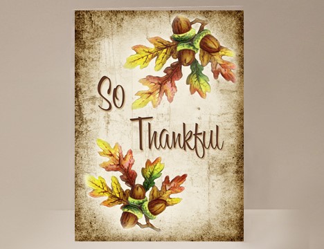 So Thankful Card greeting card|  Yesterday's Best