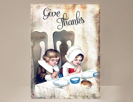 Thanksgiving Prayer Card  |  Yesterday's Best