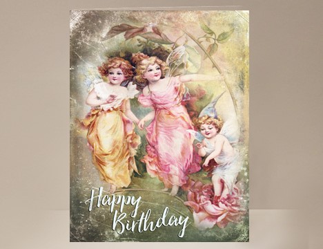 Fairy Birthday Card  |  Yesterday's Best