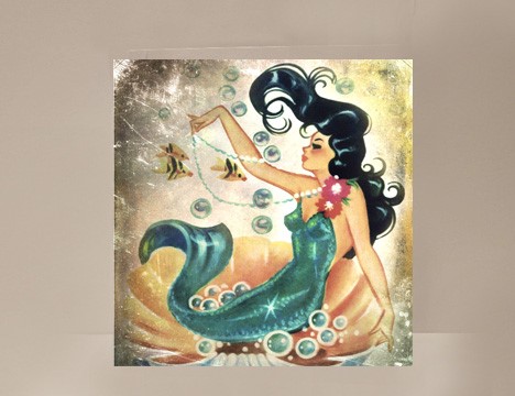 Mermaid Mini Card |  Yesterday's Best