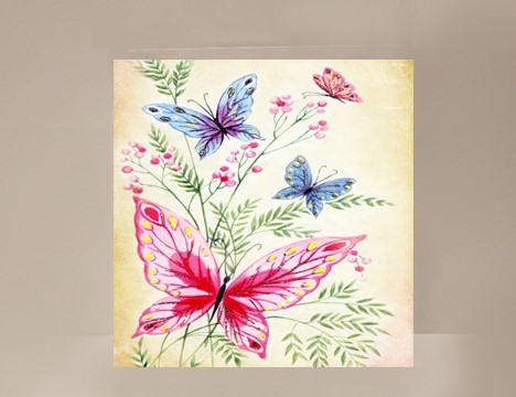Butterfly Mini Card |  Yesterday's Best