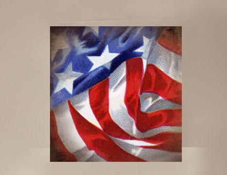 American Flag Mini Card |  Yesterday's Best