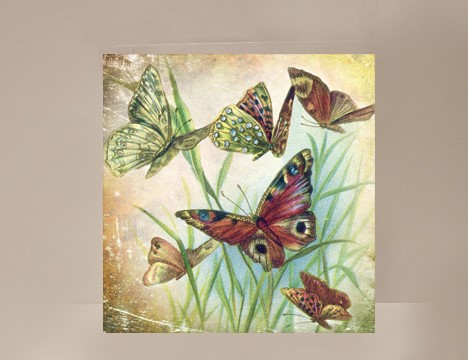 Butterflies Mini Card |  Yesterday's Best