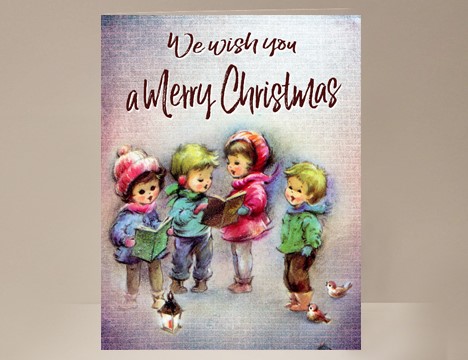 wholesale cards We wish you a Merry Christmas  |  Yesterday's Best