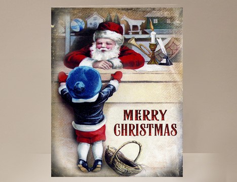 Little Christmas Angel Card |  Yesterday's Best