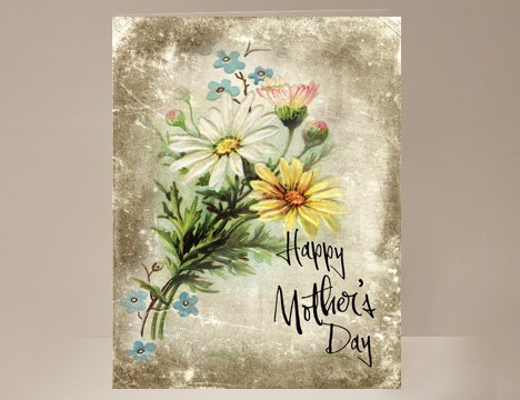 wholesale Mother's Day cards Daisy  |  Yesterday's Best