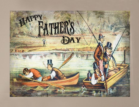 Fishing Father's Day card for him |  Yesterday's Best