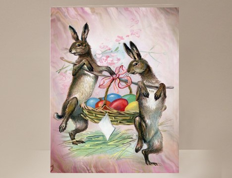 Classic Bunny Easter Card  |  Yesterday's Best