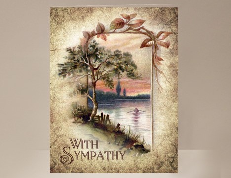 With Sympathy greeting card |  Yesterday's Best