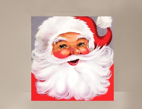 Santa Mini Card|  Yesterday's Best