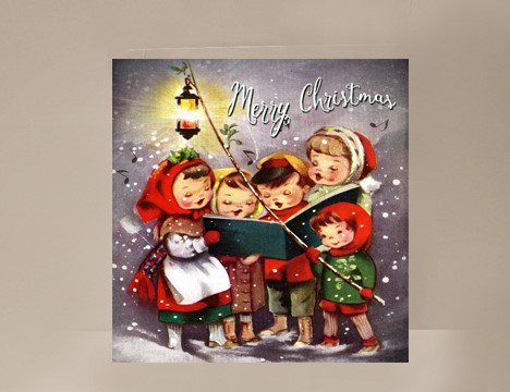 Merry Christmas Mini Card|  Yesterday's Best