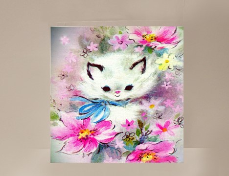 Retro Cat Mini Card  |  Yesterday's Best