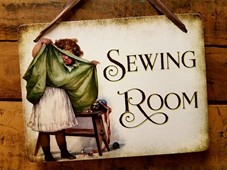 View Sewing Room Sign
