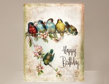 View Bird Birthday Card