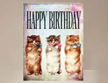 View Cat Birthday Card