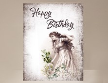 View Girl Birthday Card