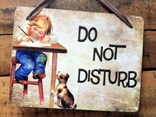 View Do Not Disturb Sign