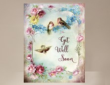 View Cheerful Get Well Soon Card